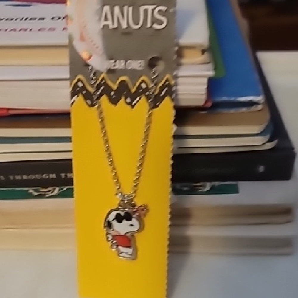 Peanuts Kids Necklace - Red, White, and Black- BFF